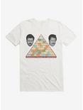 Parks And Recreation Swanson Pyramid Of Greatness T-Shirt, WHITE, hi-res
