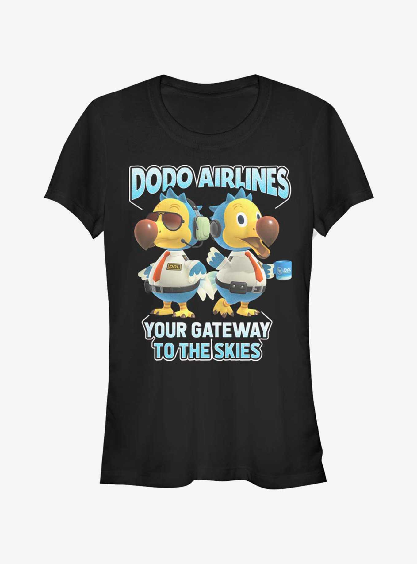 Animal Crossing Dodo Bros. Girls T-Shirt, , hi-res