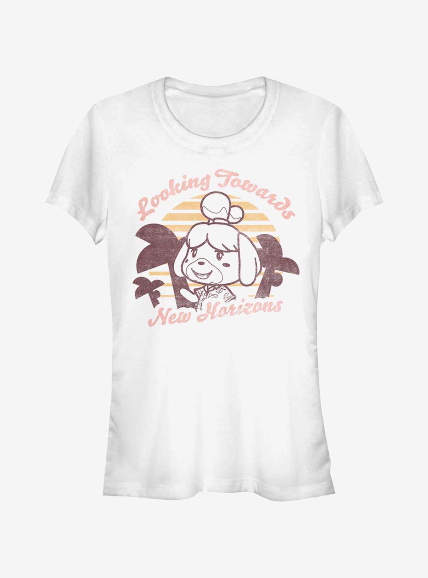 Animal Crossing New Horizons Girls T-Shirt, WHITE, hi-res