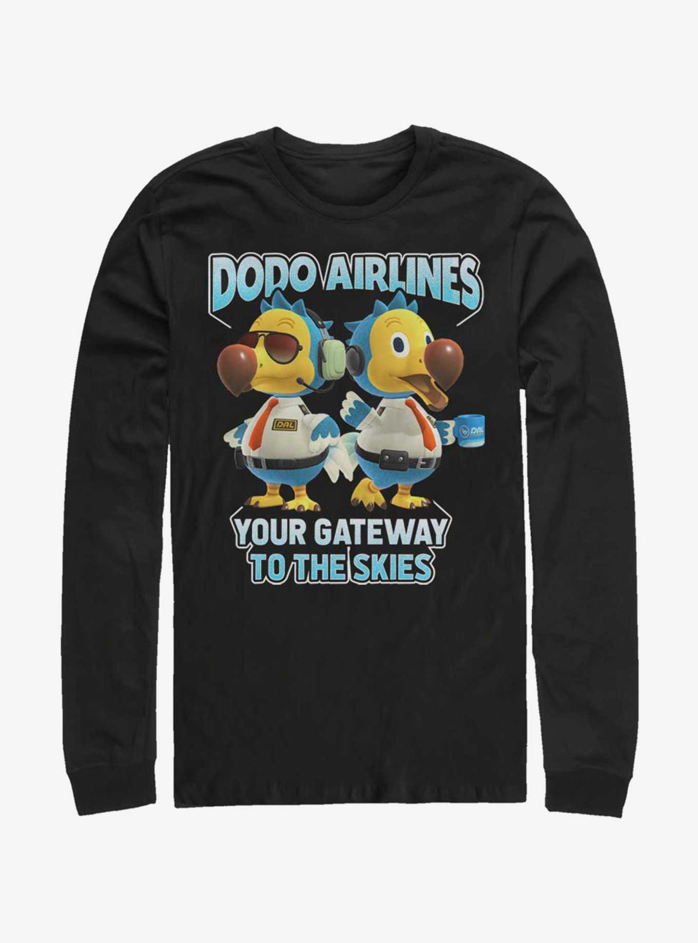 Animal Crossing Dodo Bros. Long-Sleeve T-Shirt, , hi-res