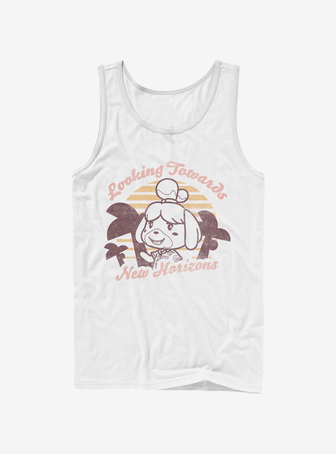 Animal Crossing New Horizons Tank, WHITE, hi-res