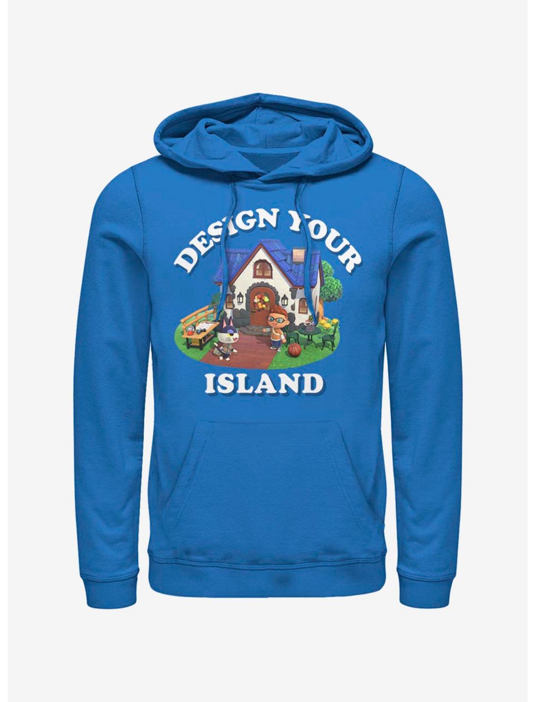 Animal Crossing Design Your Island Hoodie, ROYAL, hi-res