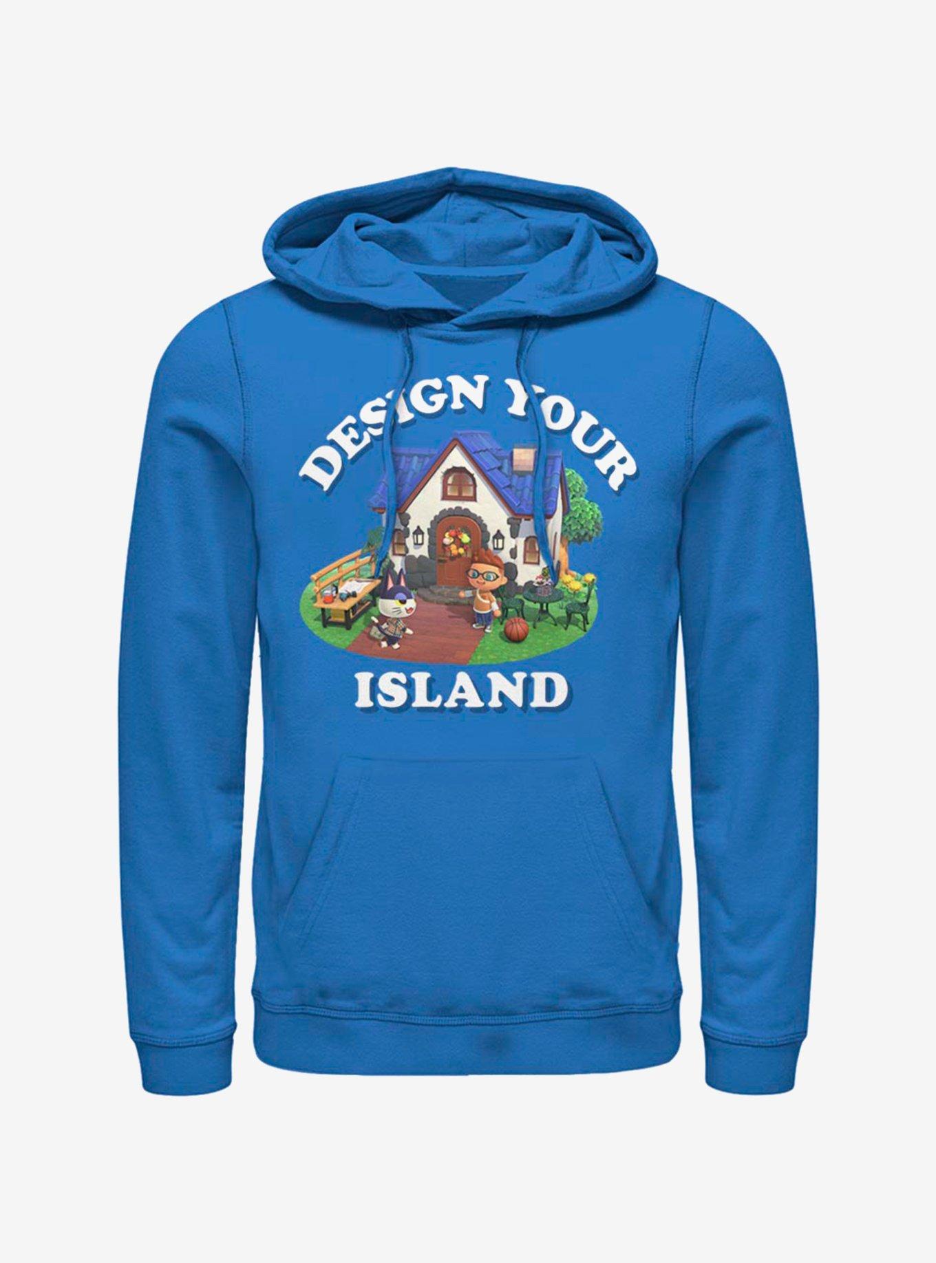 Animal Crossing Design Your Island Hoodie, ROYAL, hi-res