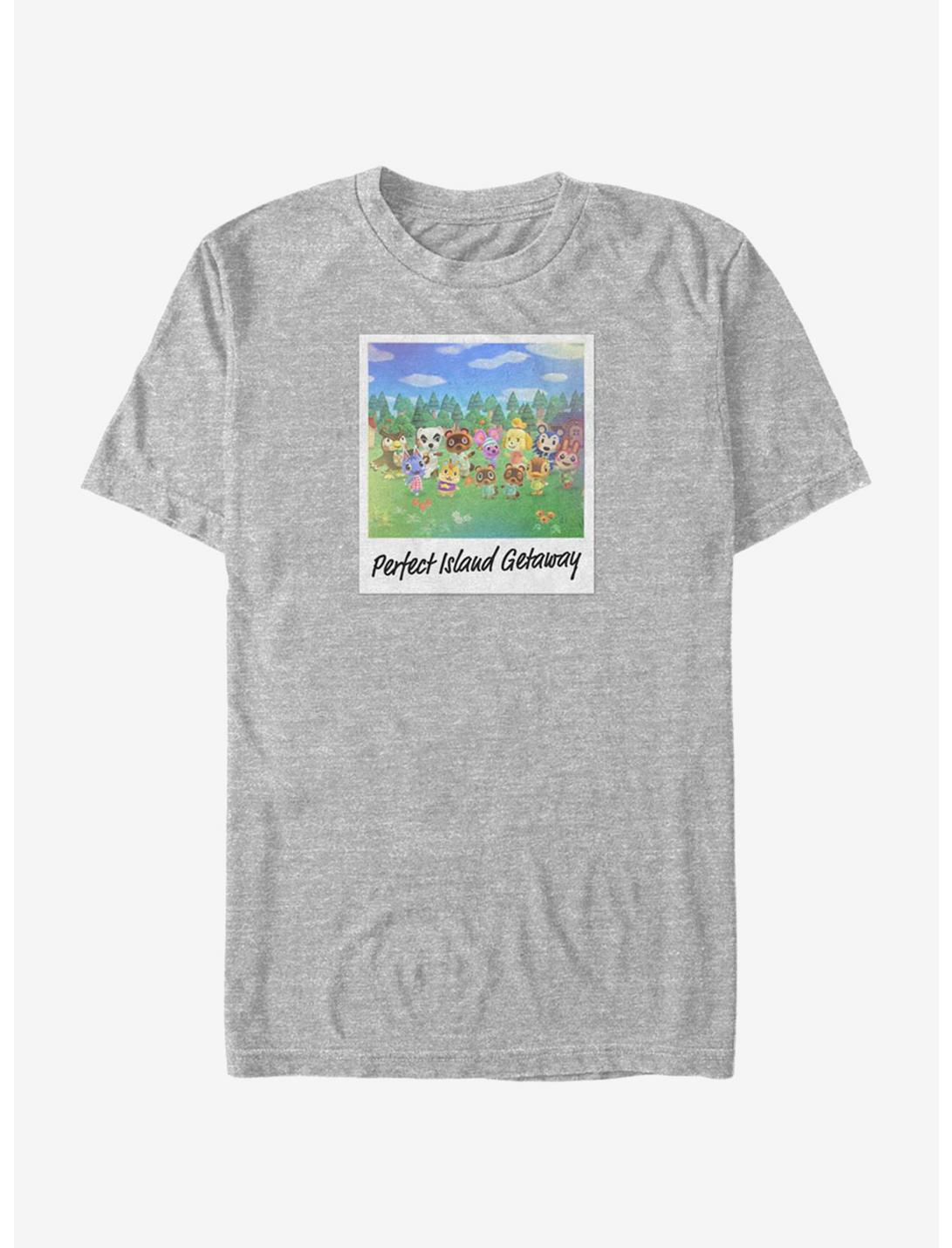 Animal Crossing Island Getaway T-Shirt, ATH HTR, hi-res