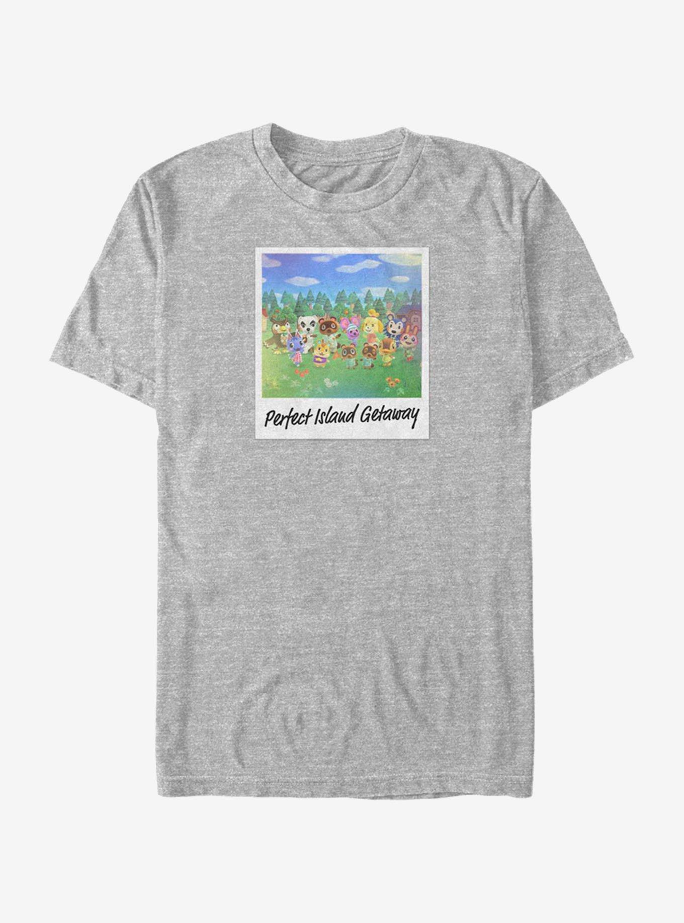 Animal Crossing Island Getaway T-Shirt, ATH HTR, hi-res