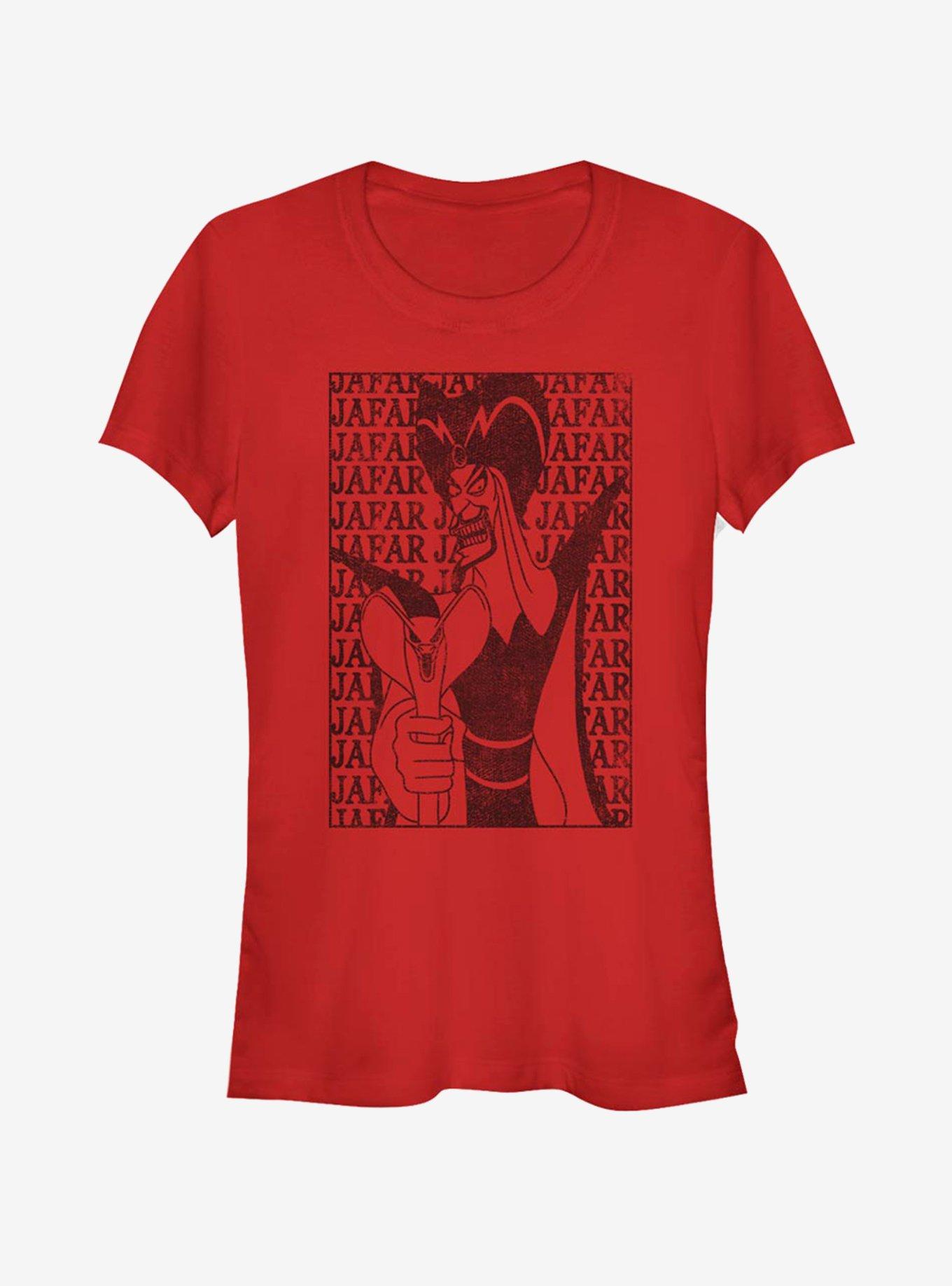 Disney Aladdin Jafar Girls T-Shirt, RED, hi-res
