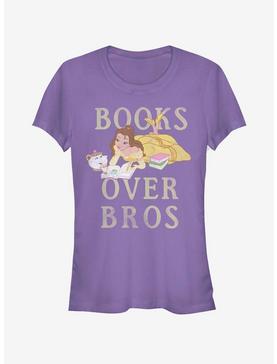 Disney Beauty And The Beast Books Before Bros Girls T-Shirt, PURPLE, hi-res