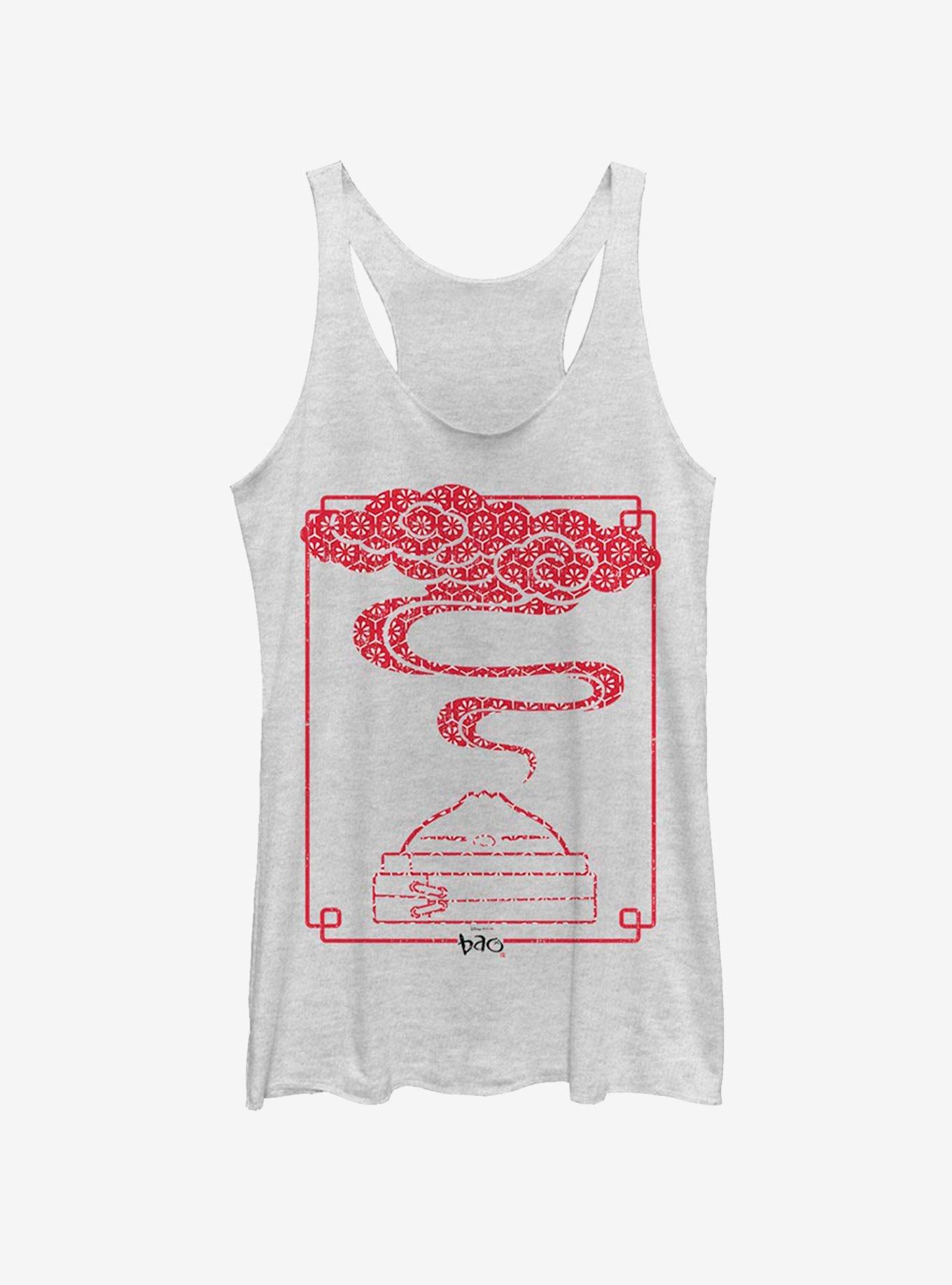 Disney Bao Steamy Woodblock Girls Tank, WHITE HTR, hi-res