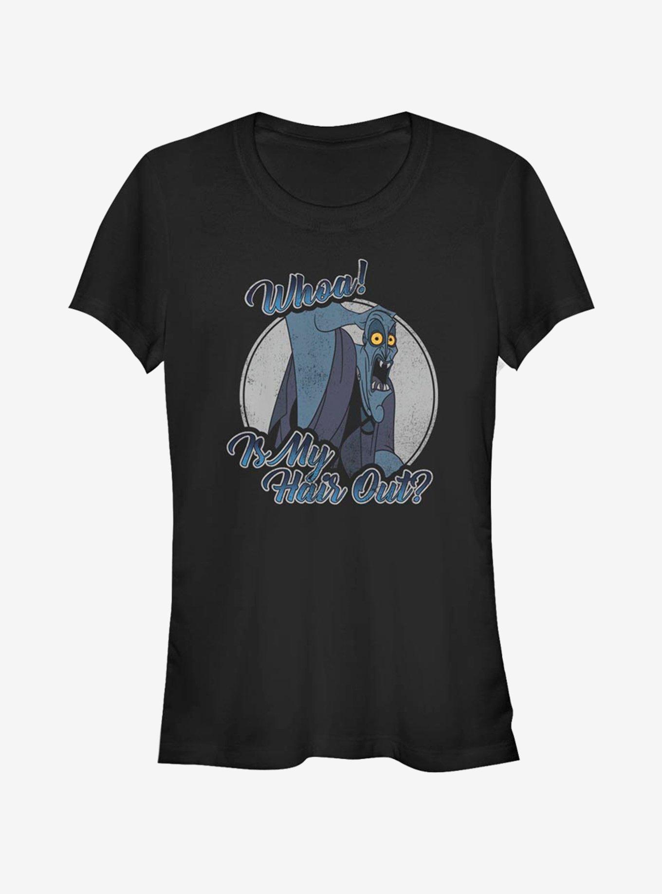 Disney Hercules Is My Hair Out Girls T-Shirt, BLACK, hi-res