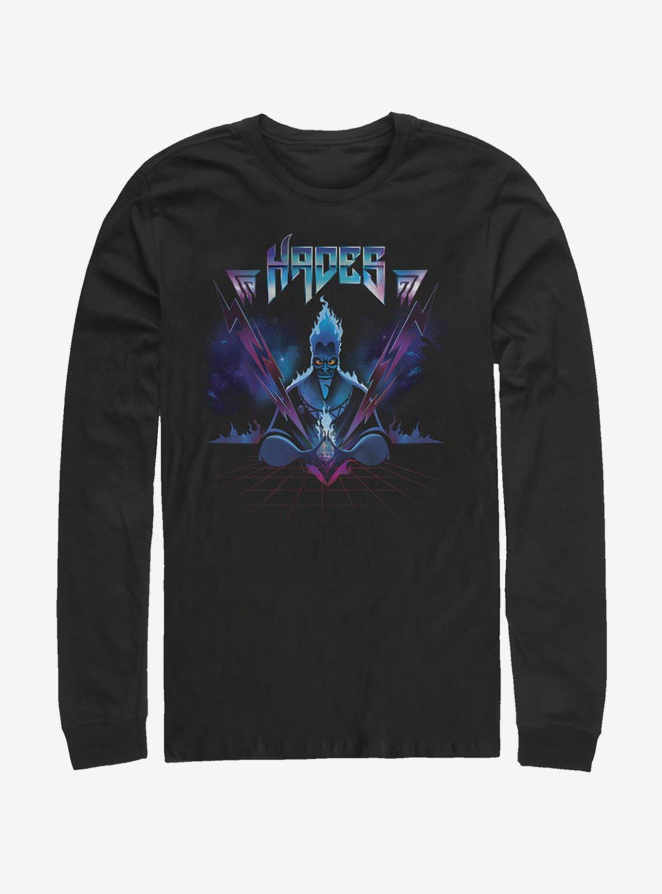 Disney Hercules Hades Rock Long-Sleeve T-Shirt - BLACK | Hot Topic