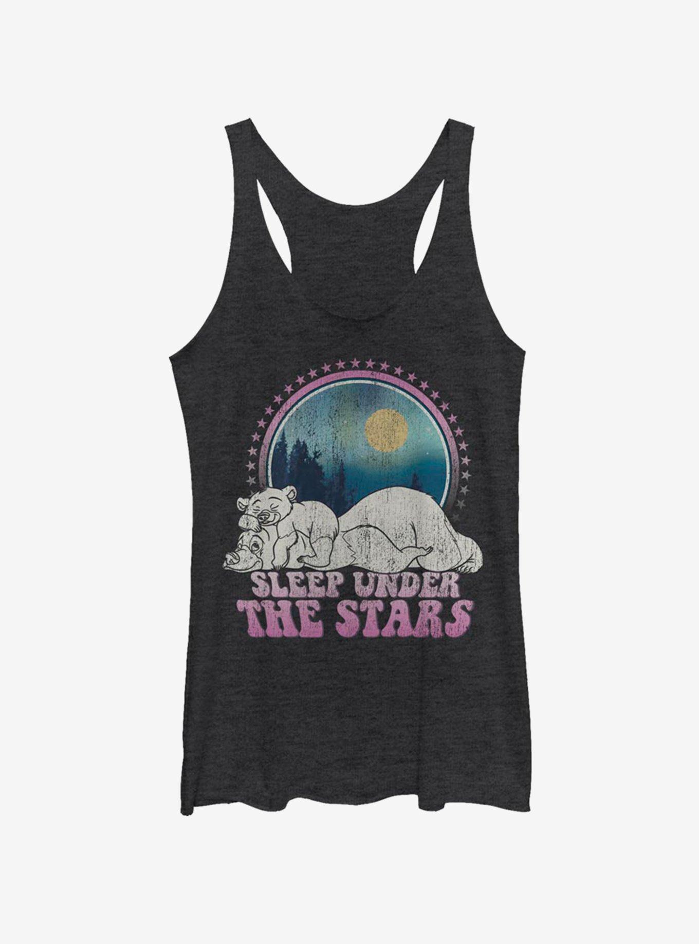 Disney Brother Bear Sleep Star Girls Tank, BLK HTR, hi-res