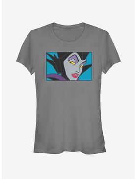 Disney Sleeping Beauty Maleficent Eyes Girls T-Shirt, CHARCOAL, hi-res