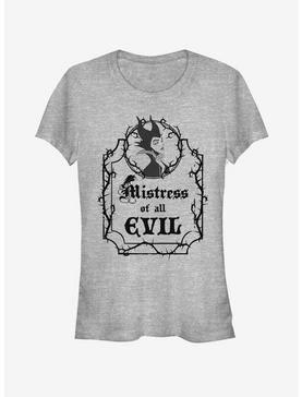 Disney Sleeping Beauty Mistress Of All Evil Girls T-Shirt, ATH HTR, hi-res