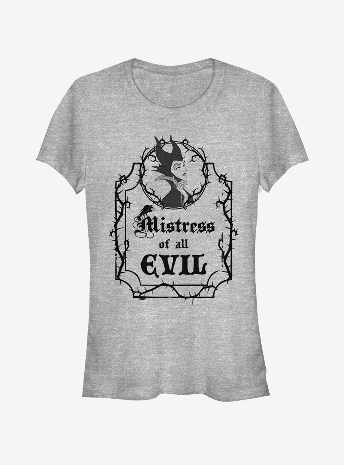 Disney Sleeping Beauty Mistress Of All Evil Girls T-Shirt, ATH HTR, hi-res