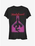 Disney Sleeping Beauty Maleficent Dark Dichotomy Girls T-Shirt, BLACK, hi-res