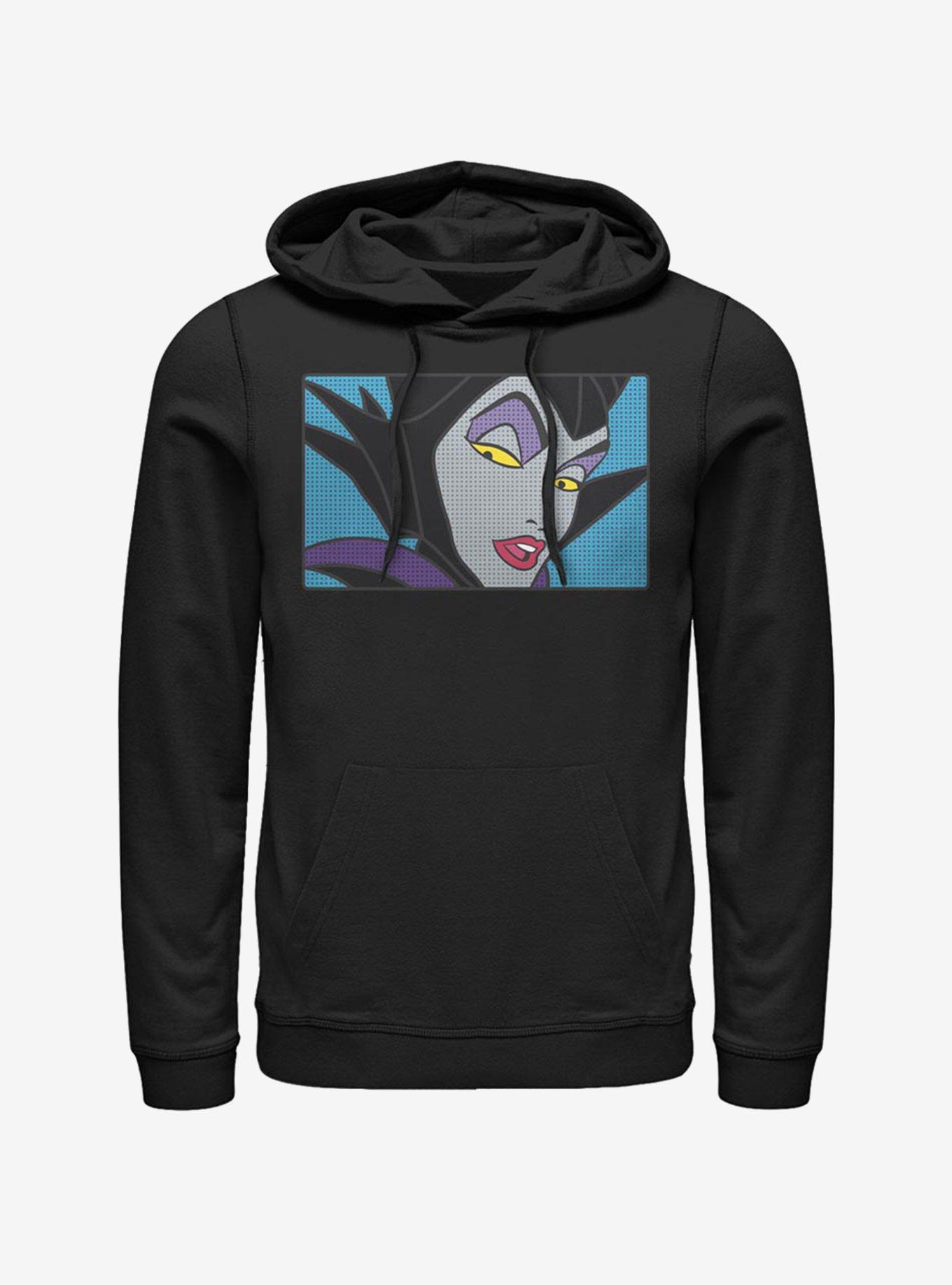 Disney Sleeping Beauty Maleficent Eyes Hoodie, BLACK, hi-res