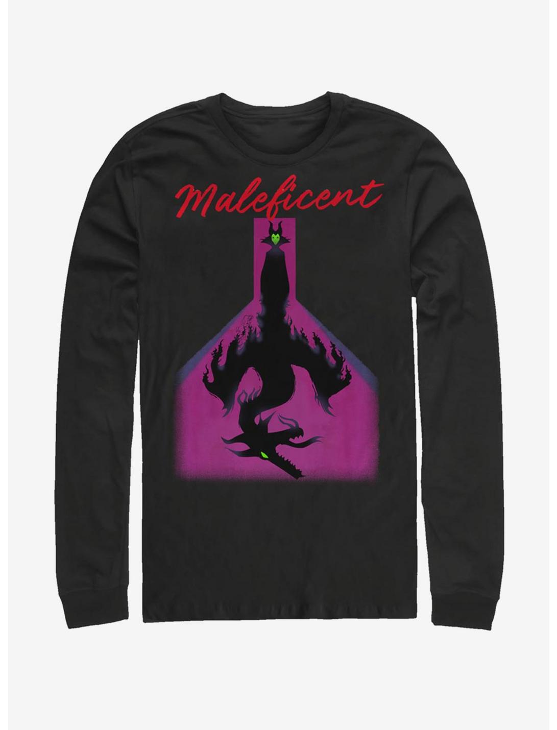 Disney Sleeping Beauty Maleficent Dark Dichotomy Long-Sleeve T-Shirt, BLACK, hi-res