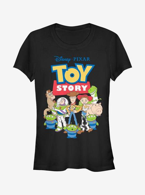 Disney Pixar Toy Story Toys Grouper Girls T-Shirt - BLACK | Hot Topic