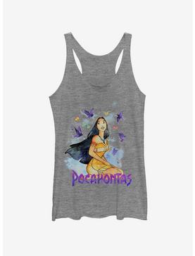 Disney Pocahontas Free Spirit Girls Tank, GRAY HTR, hi-res