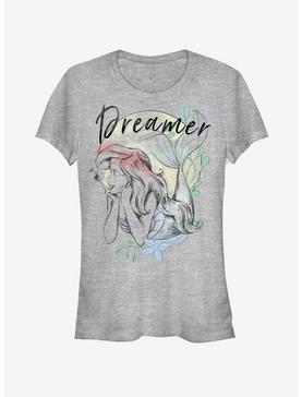 Disney The Little Mermaid Dreamer Girls T-Shirt, ATH HTR, hi-res