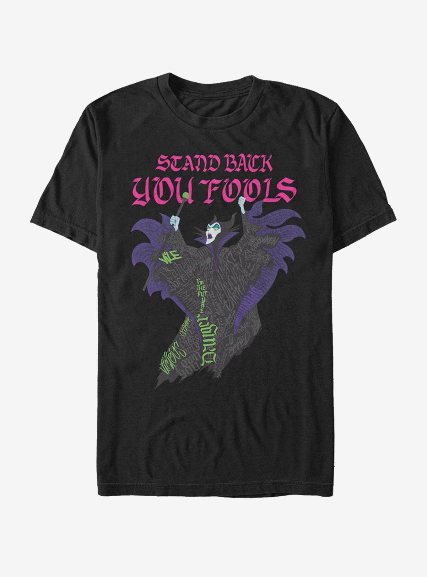 Disney Sleeping Beauty Maleficent Word Fill T-Shirt