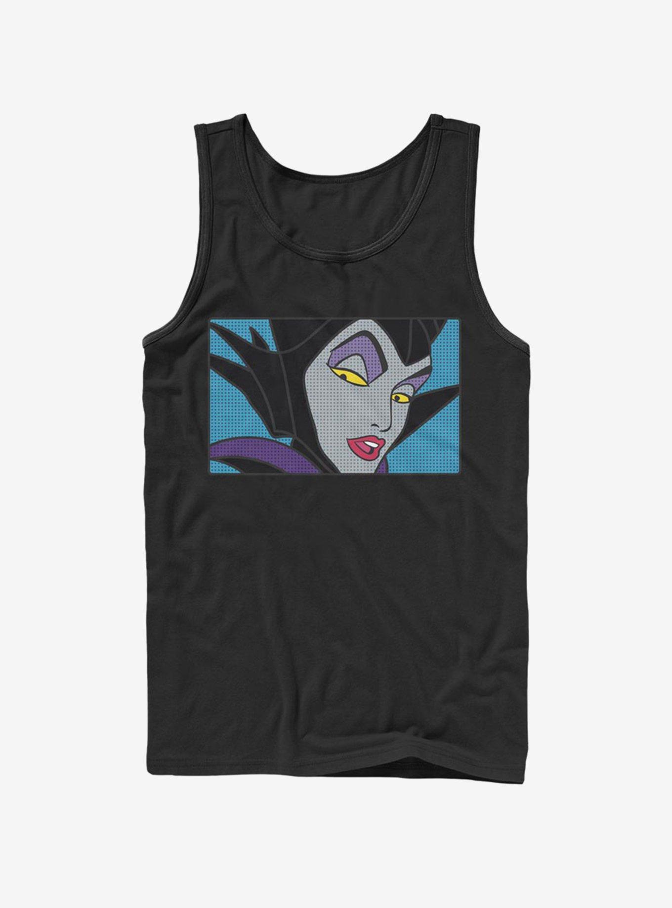 Disney Sleeping Beauty Maleficent Eyes Tank, BLACK, hi-res