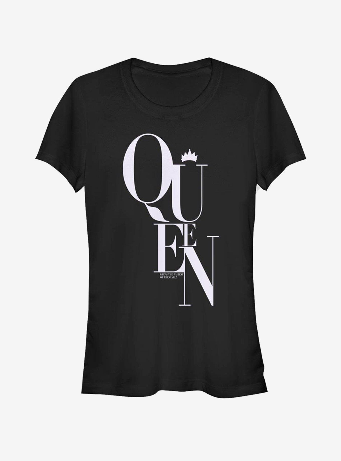 Disney Snow White Queen Girls T-Shirt, BLACK, hi-res