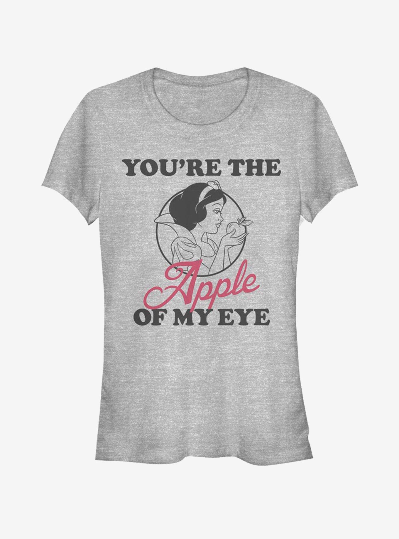 Disney Snow White You'Re The Apple To My Pie Girls T-Shirt, ATH HTR, hi-res