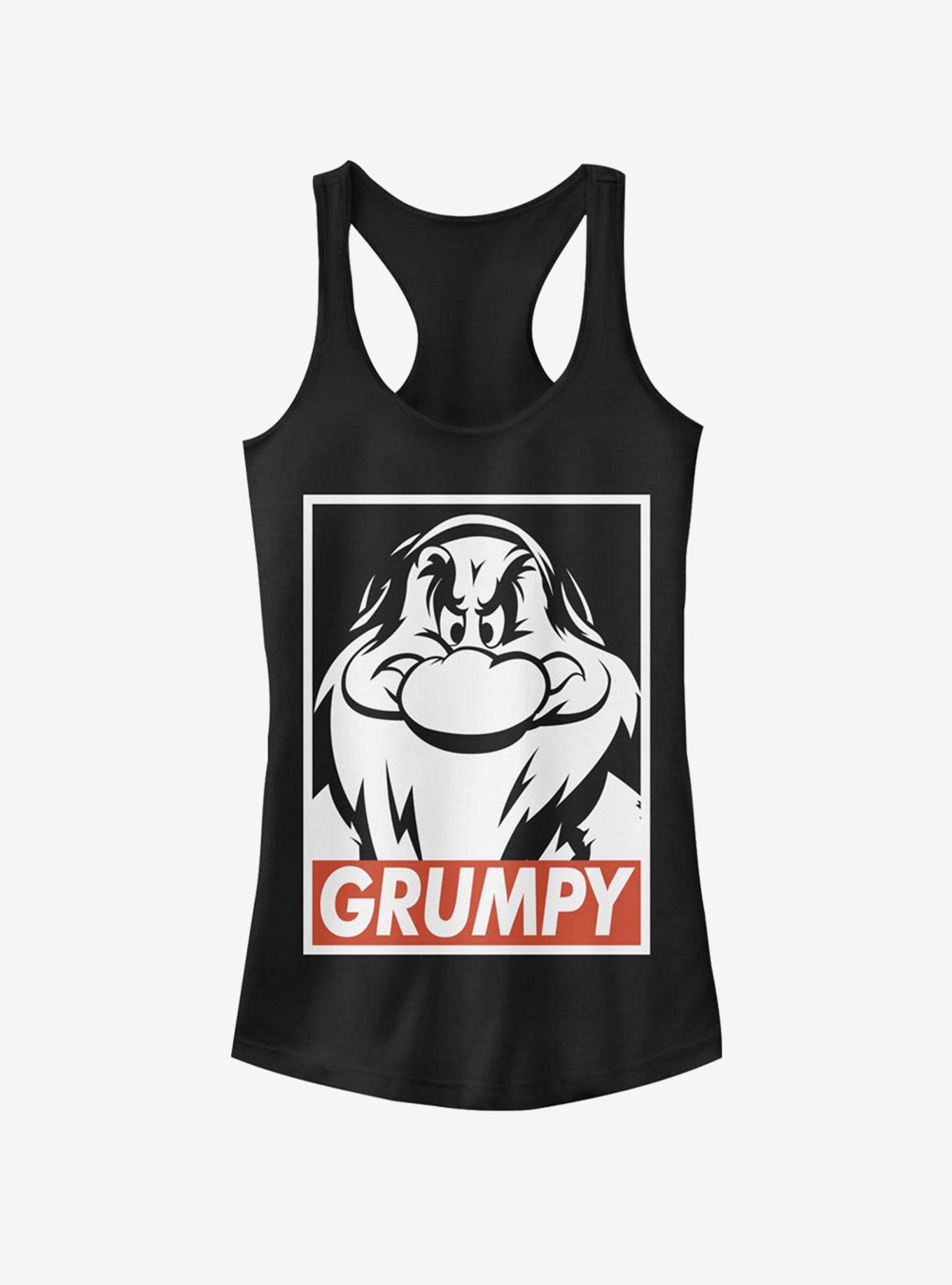 Disney Snow White Grumps Girls Tank, BLACK, hi-res