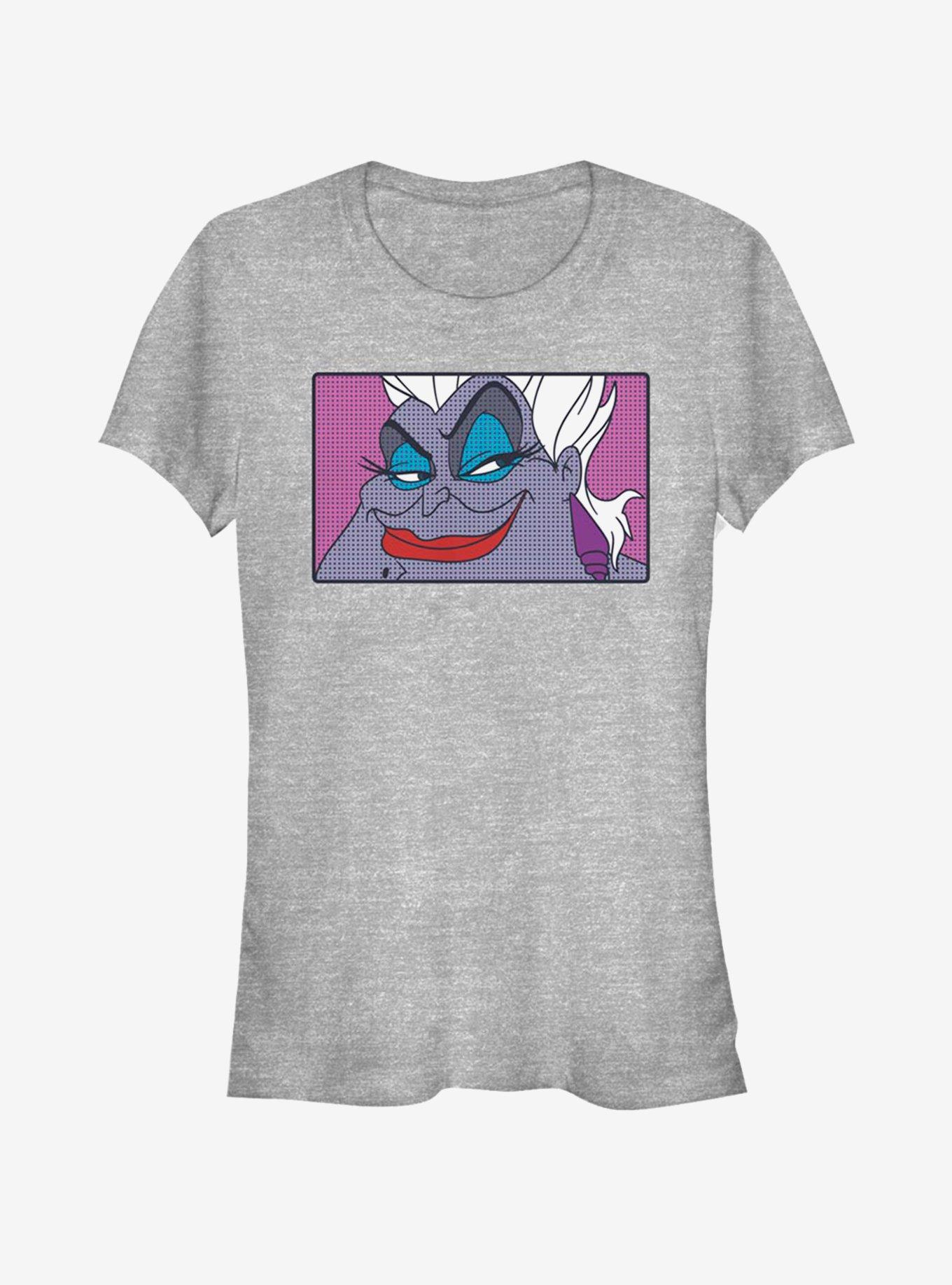 Disney The Little Mermaid Ursula Eyes Girls T-Shirt, ATH HTR, hi-res