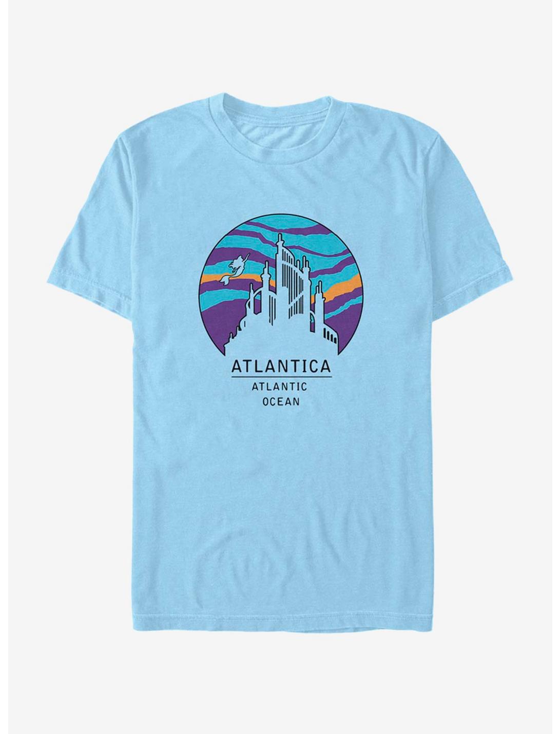 Disney The Little Mermaid Atlantica T-Shirt, LT BLUE, hi-res