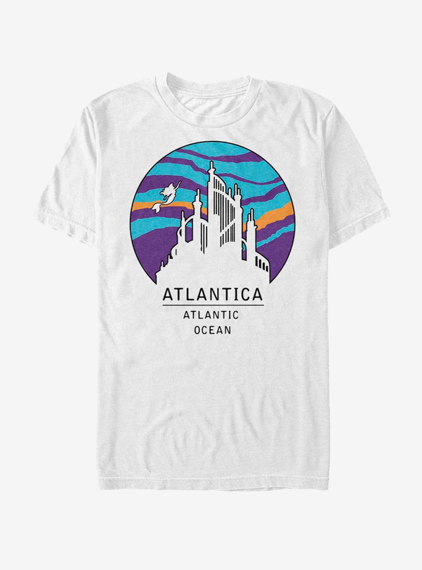 Disney The Little Mermaid Atlantica T-Shirt, WHITE, hi-res