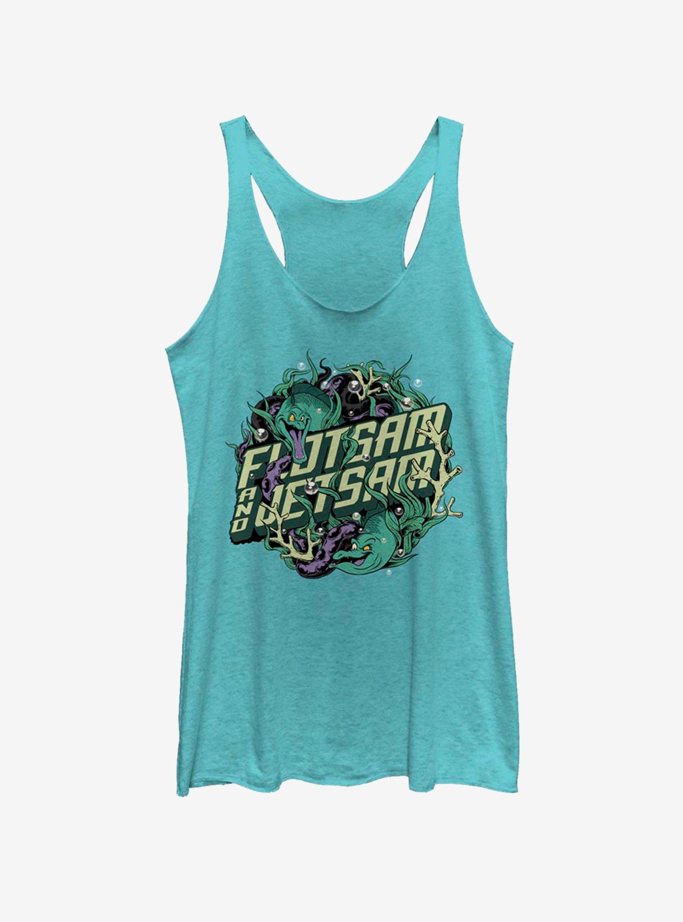 Disney The Little Mermaid Flotsam And Jetsam Girls Tank, TAHI BLUE, hi-res