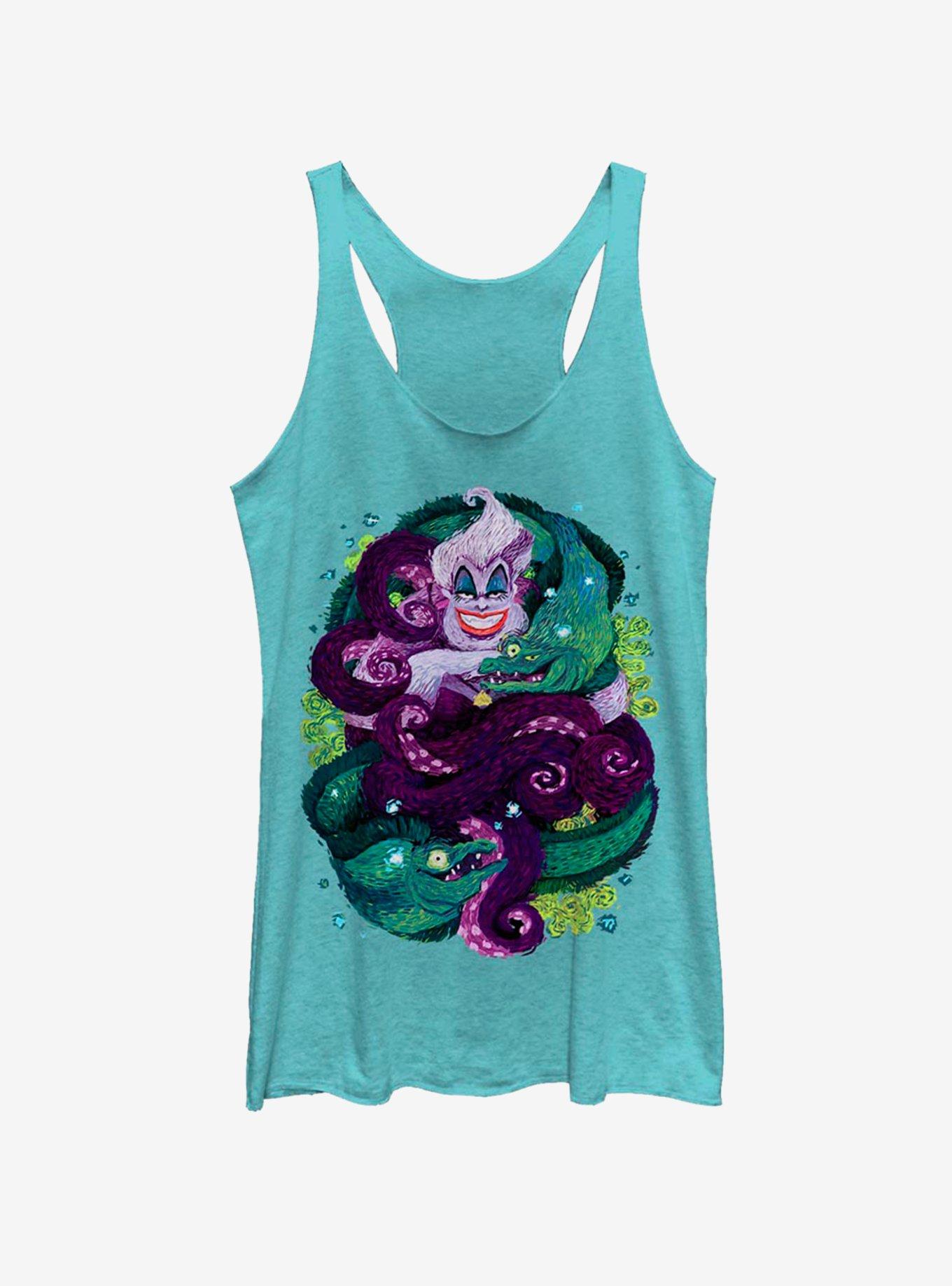 Disney The Little Mermaid Starry Seas Girls Tank, TAHI BLUE, hi-res