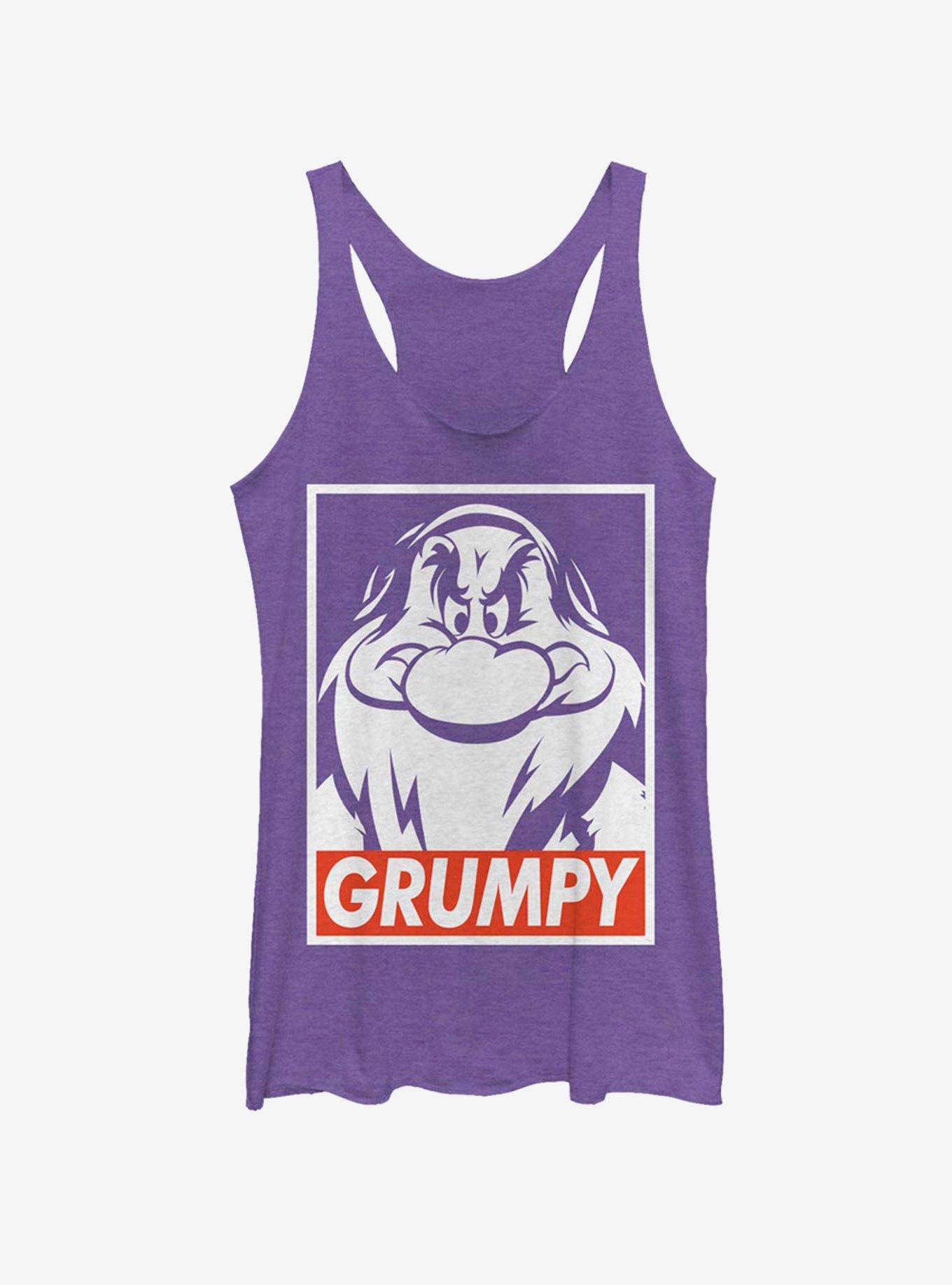 Disney Snow White Grumps Girls Tank, SAFETY GREEN, hi-res