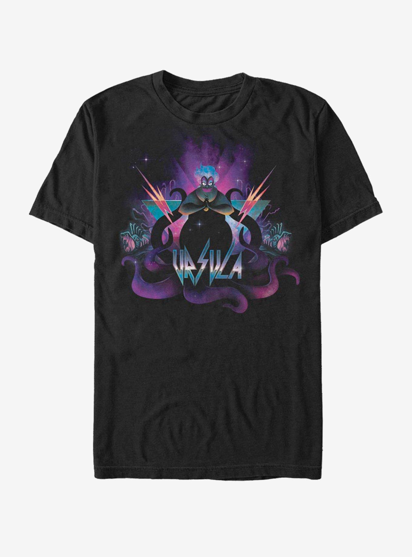 Disney The Little Mermaid Ursula Rock T-Shirt, BLACK, hi-res