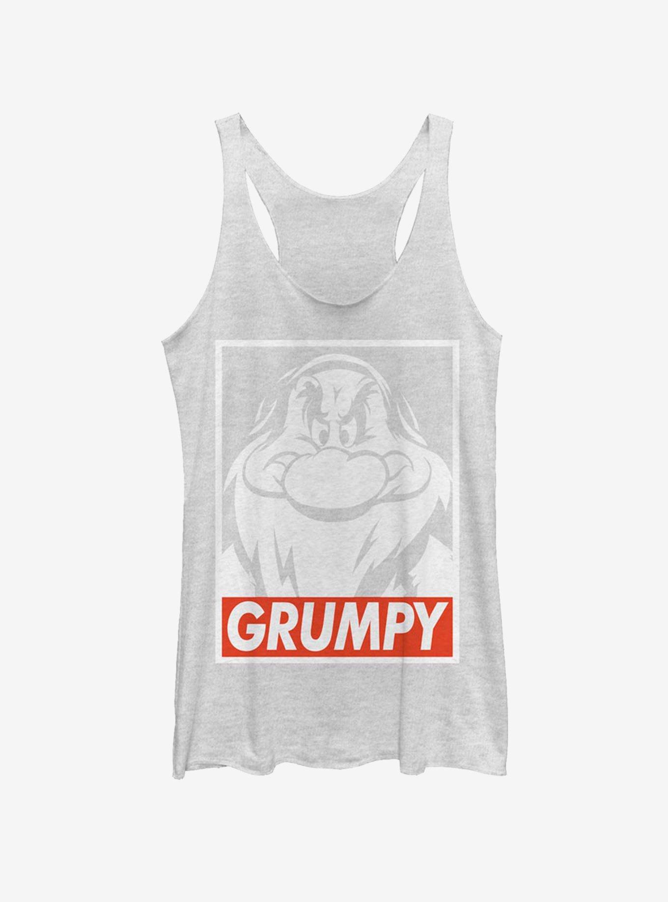 Disney Snow White Grumps Girls Tank, WHITE HTR, hi-res