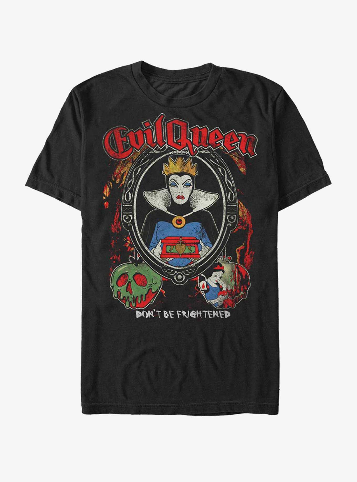 VILLAINS WORLD TOUR T-Shirt, Disney Villain Band tshirt. Evil Queen Disney  Halloween T-Shirt made in the uk.