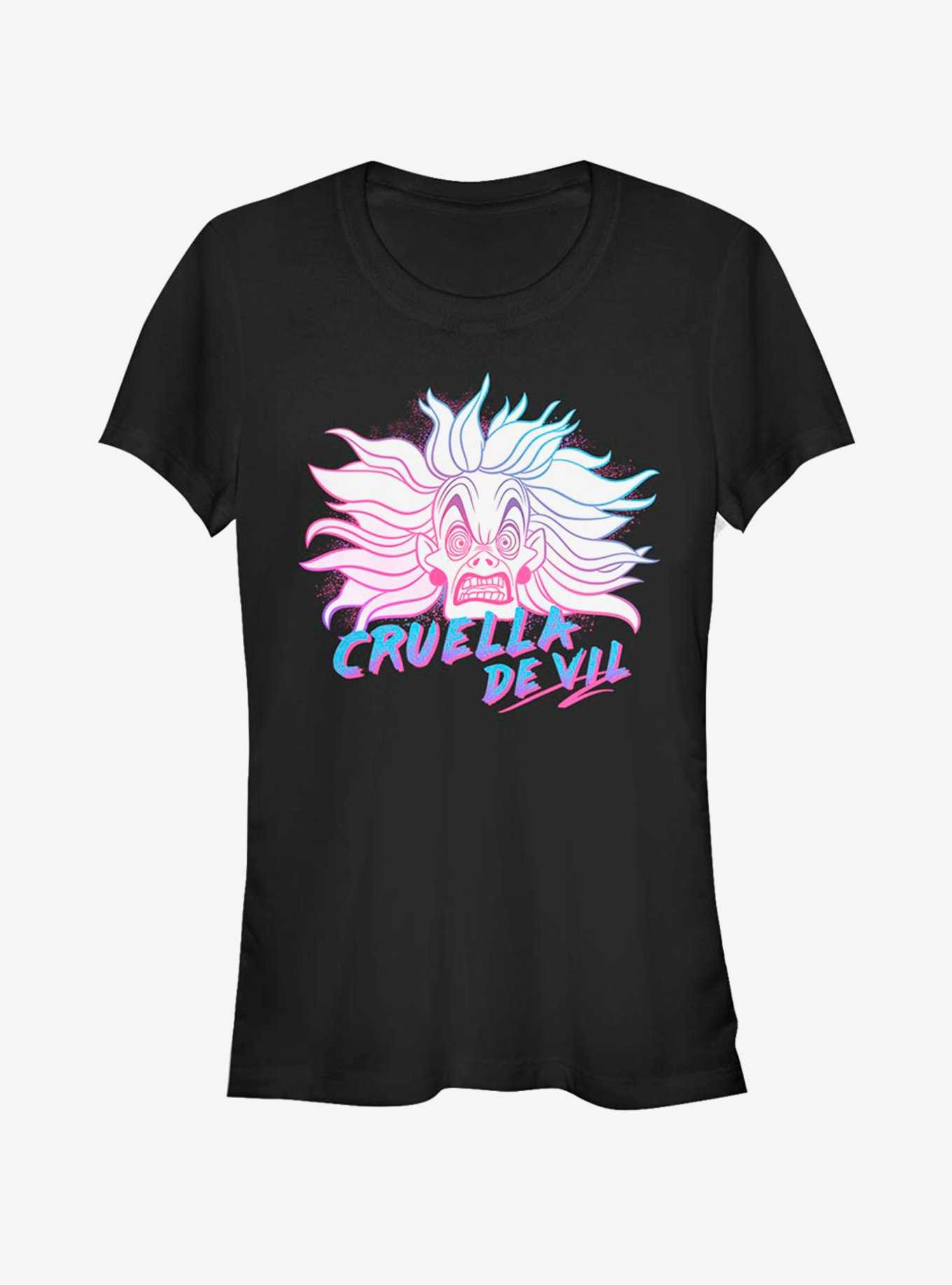 Disney Villains Cruella De Vil Crazy Cruella Girls T-Shirt, , hi-res