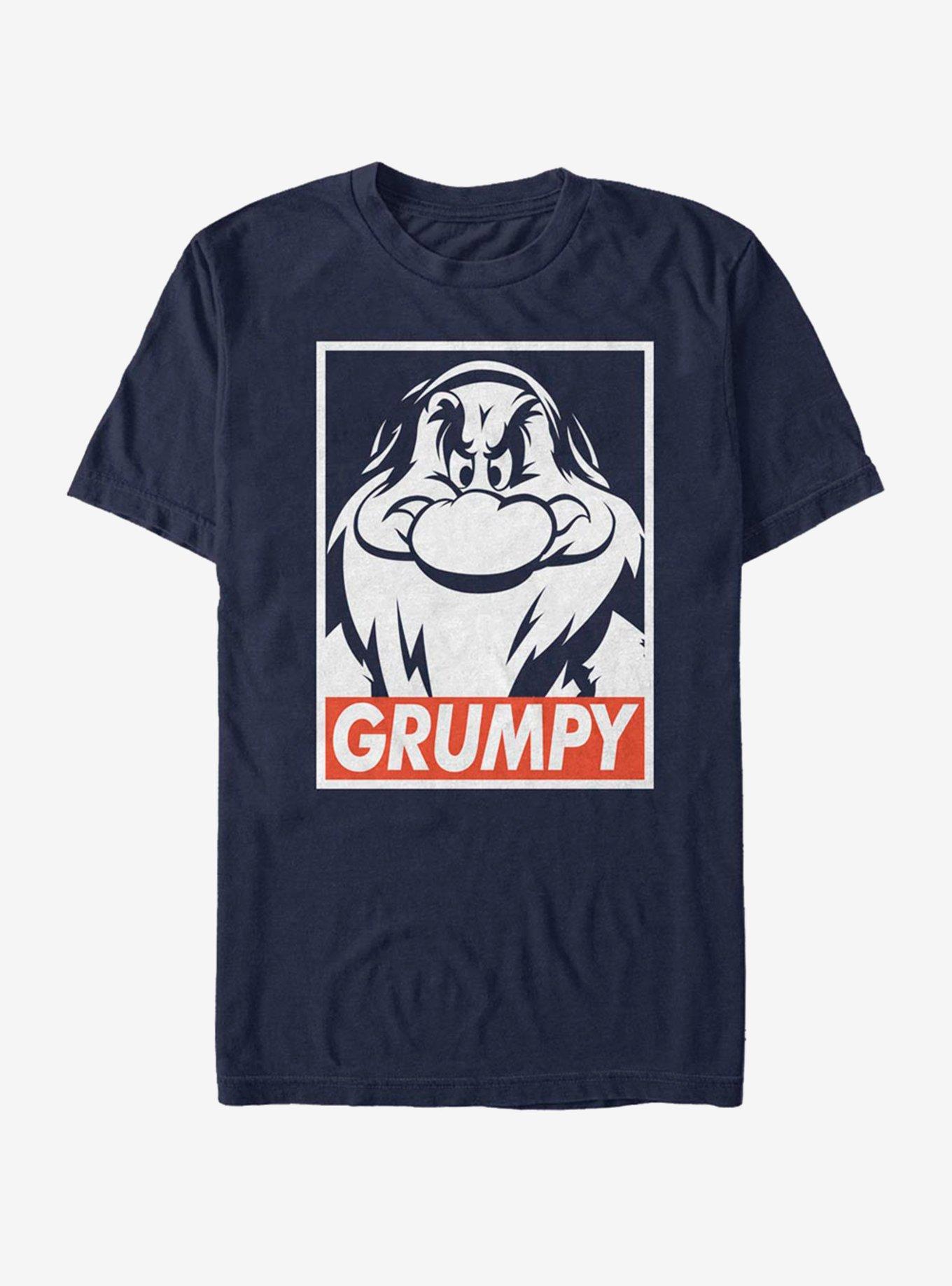 Disney Snow White Grumps T-Shirt, NAVY, hi-res