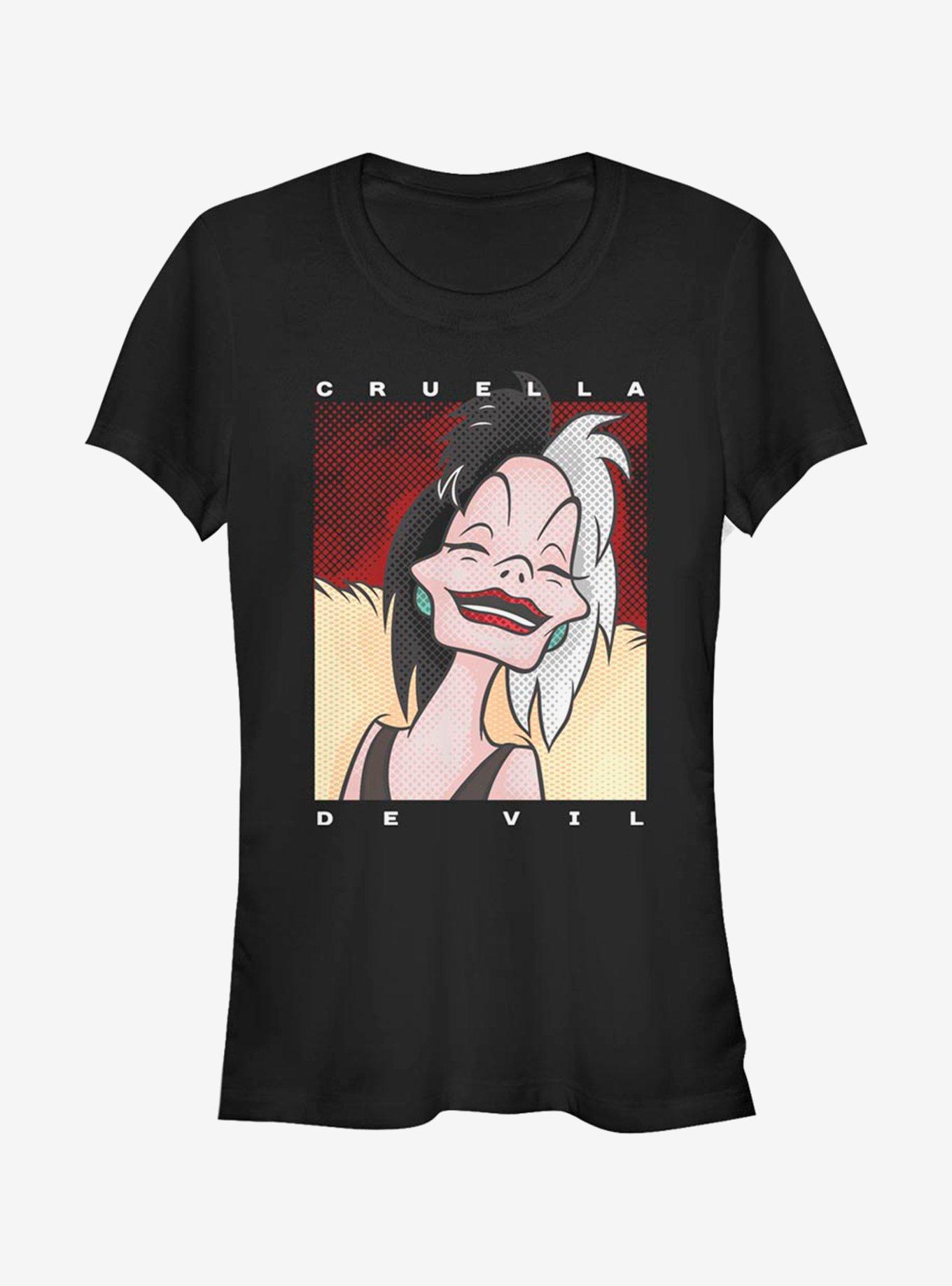 Cruella de vil t sales shirt