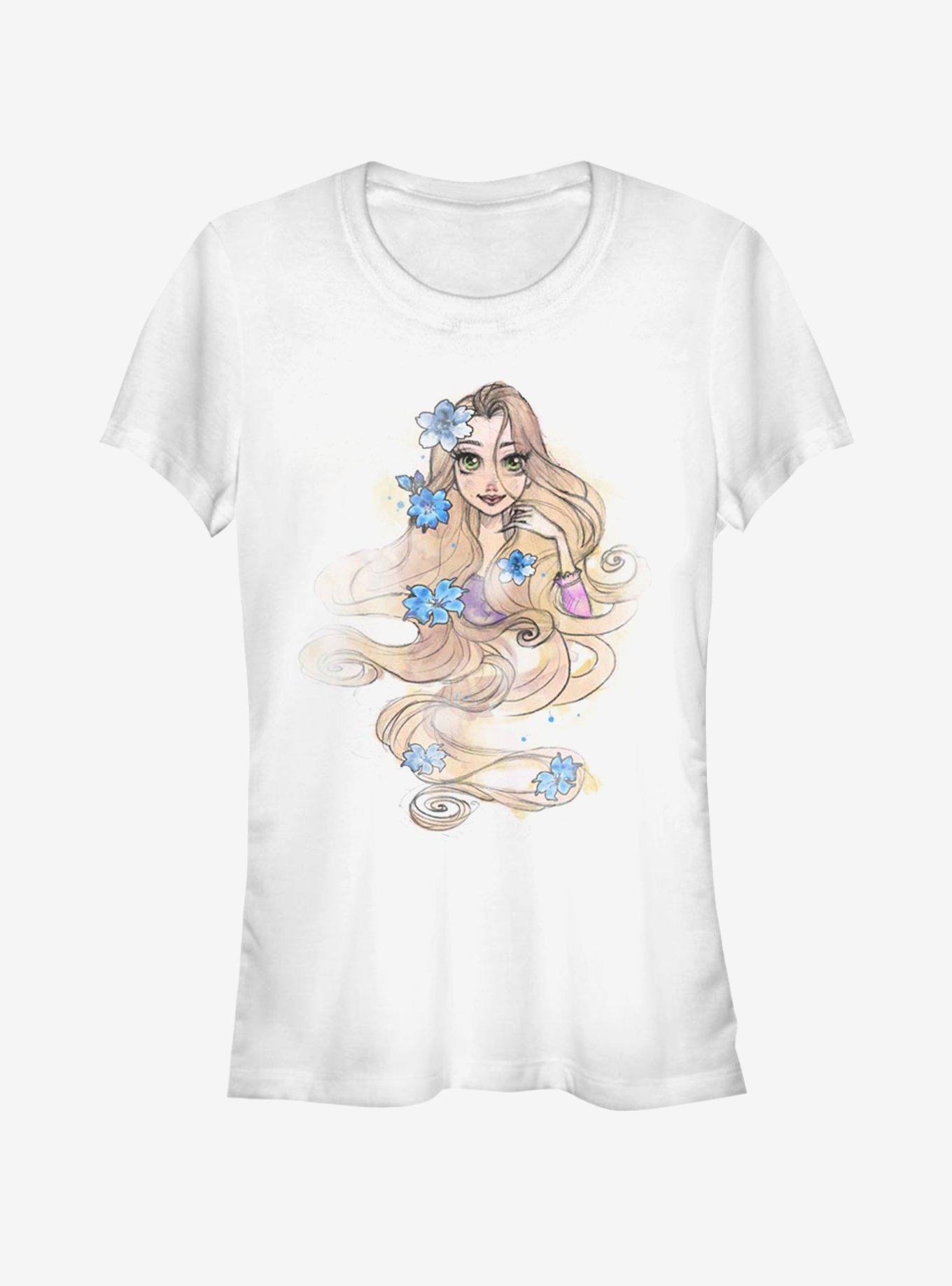 Disney Tangled Let Down Your Hair Girls T-Shirt, WHITE, hi-res