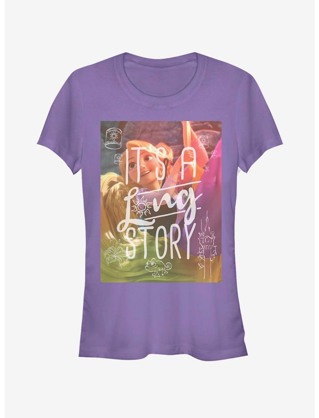 Disney Tangled Long Story Girls T-Shirt, , hi-res
