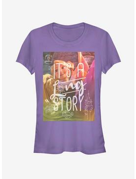 Disney Tangled Long Story Girls T-Shirt, , hi-res
