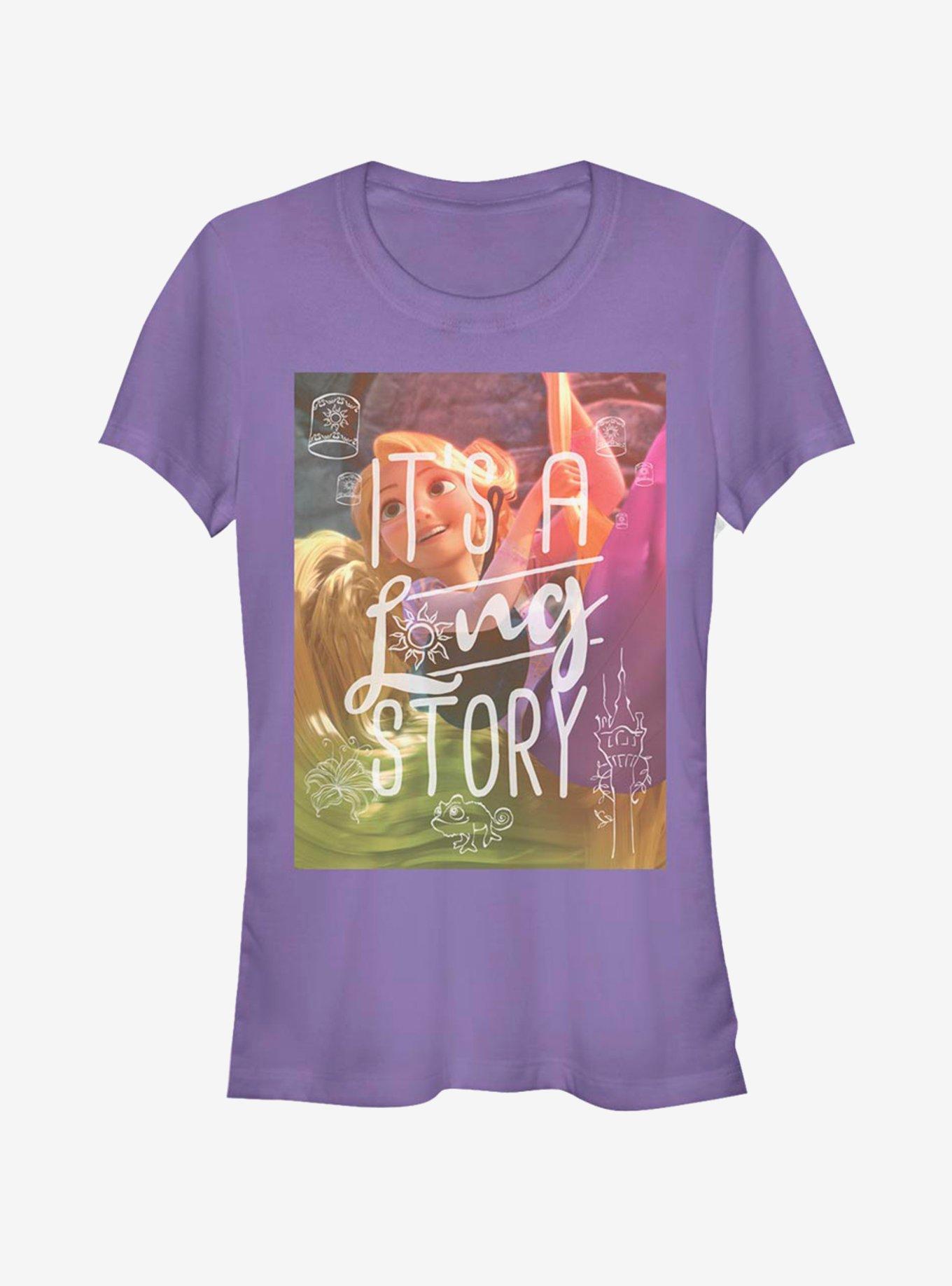 Disney Tangled Long Story Girls T-Shirt, , hi-res