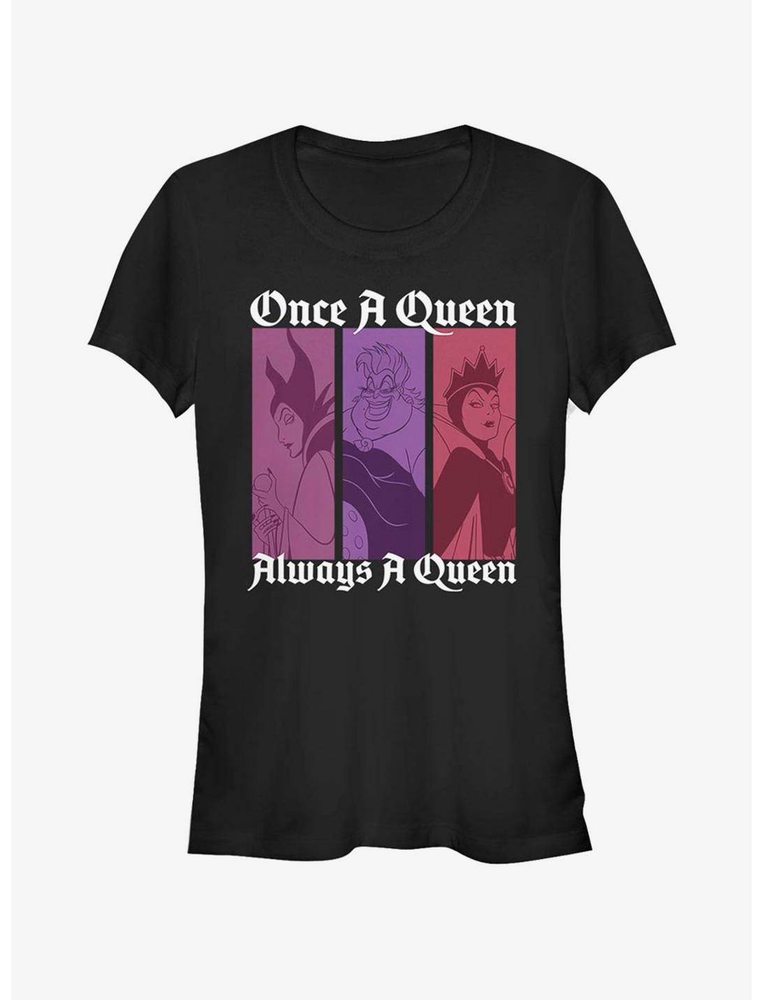 Disney Villains Queen Color Girls T-Shirt, BLACK, hi-res