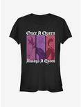 Disney Villains Queen Color Girls T-Shirt, BLACK, hi-res