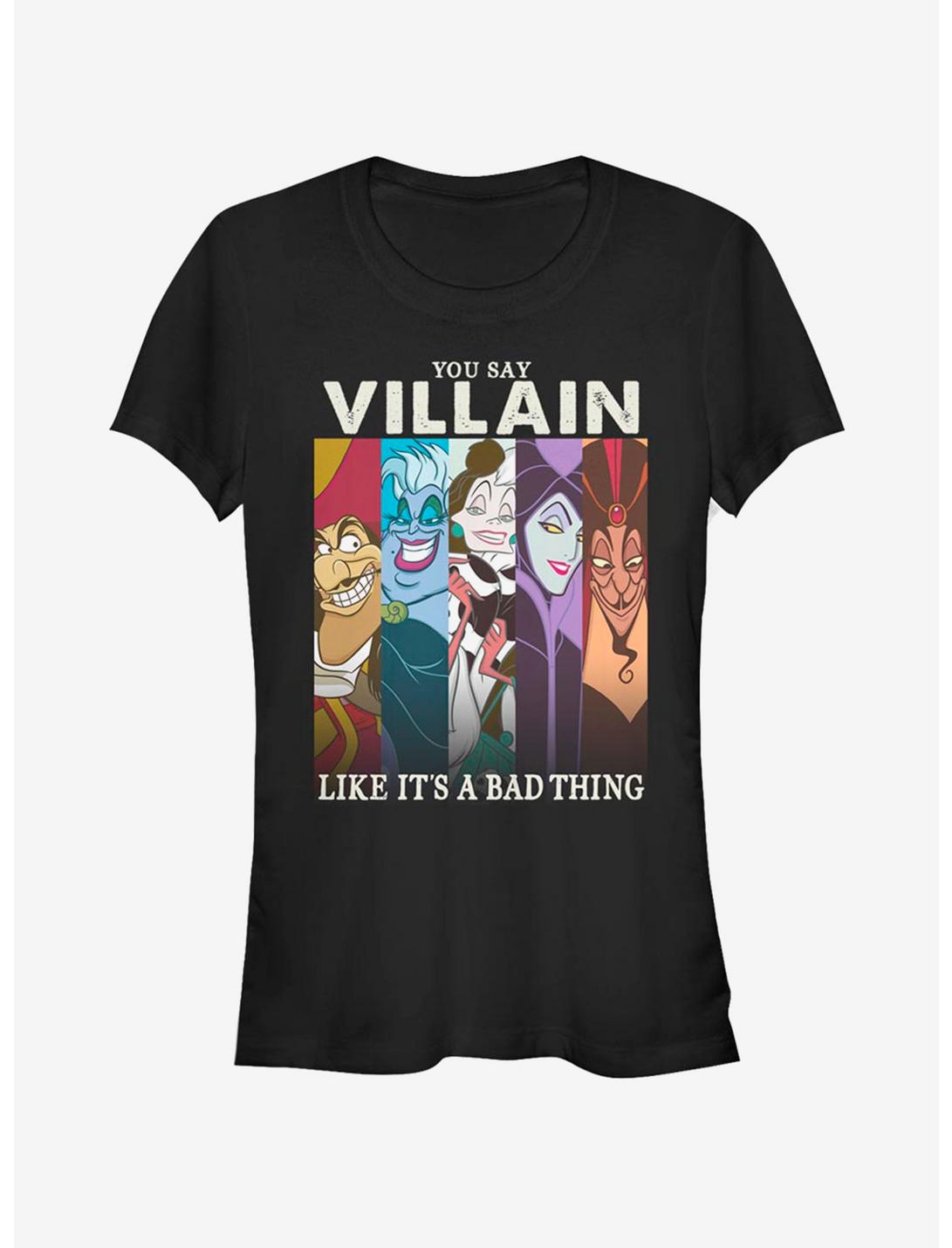 Disney Villains Villain Like Bad Girls T-Shirt, BLACK, hi-res