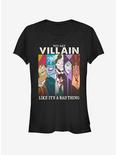 Disney Villains Villain Like Bad Girls T-Shirt, BLACK, hi-res