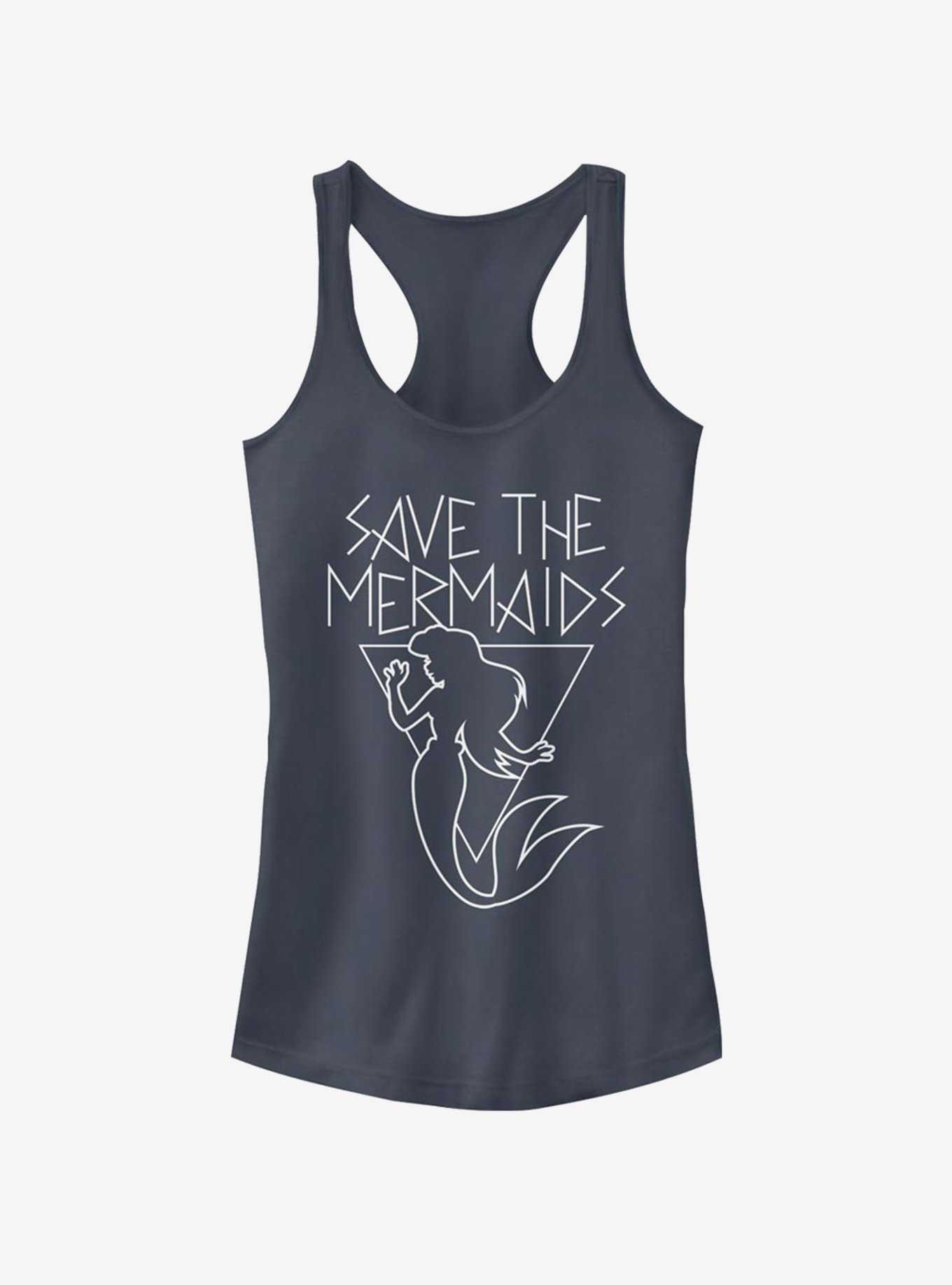 Disney The Little Mermaid Save The Mermaids Girls Tank, , hi-res